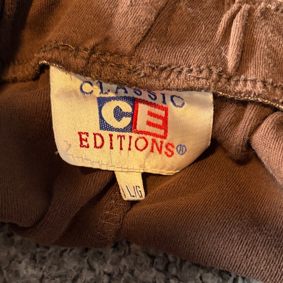 Classic Brown Athletic Shorts - Picture 2 of 2